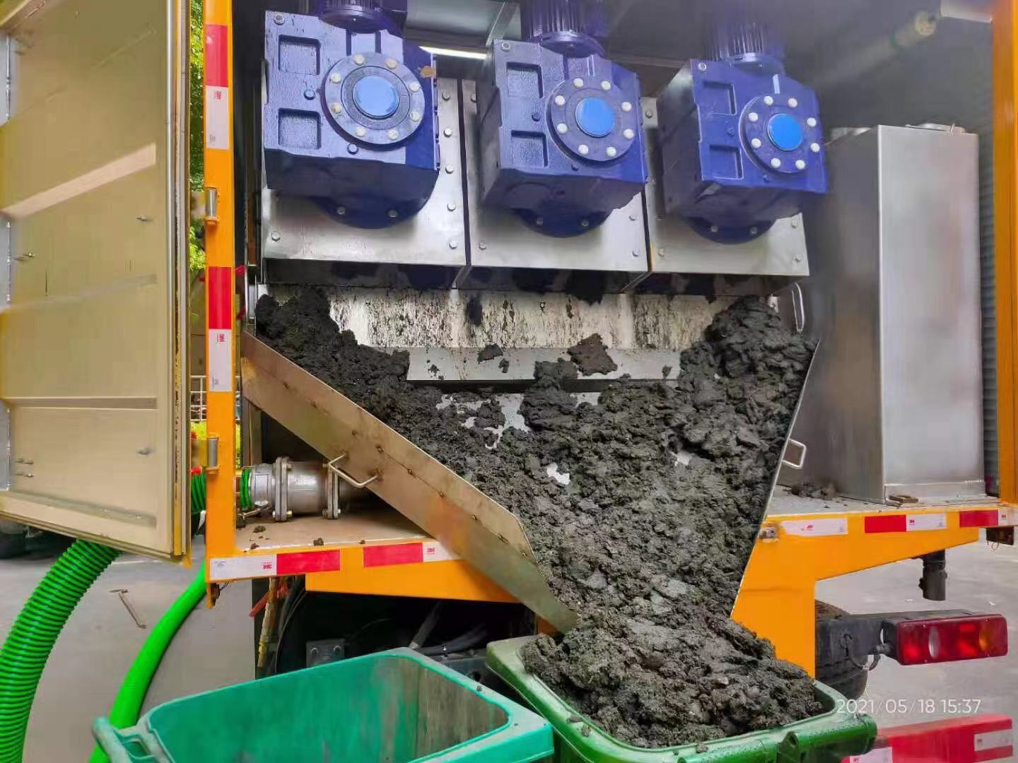 遂川化粪池清掏城市维护站-泥浆净化干湿分离处理